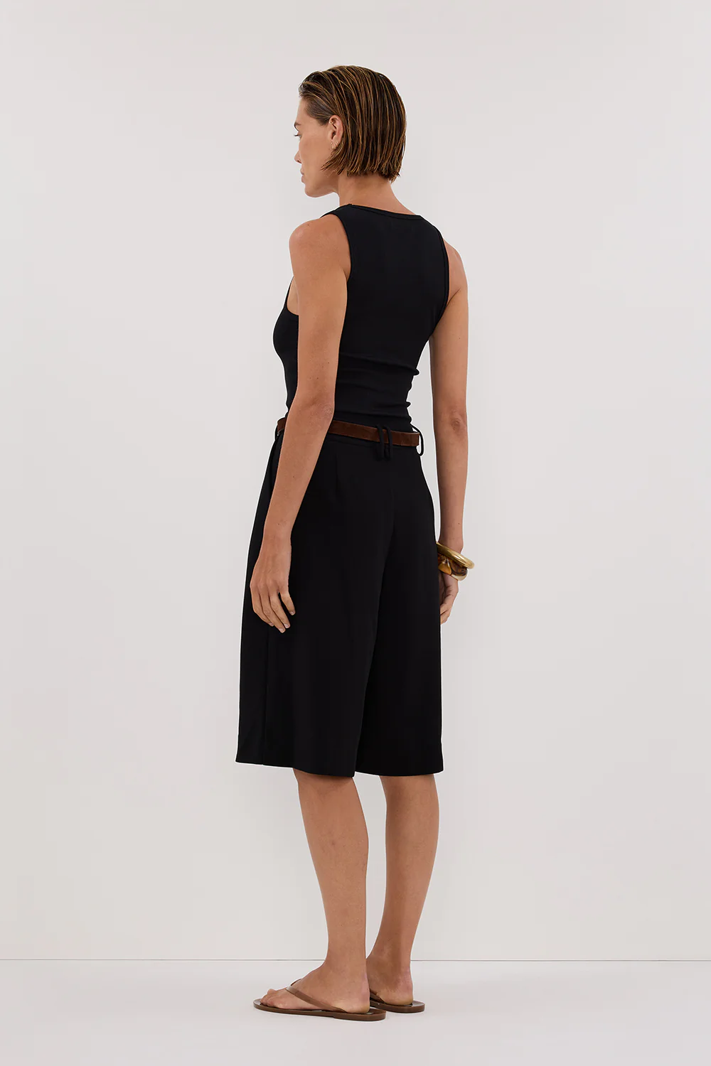 WESTWOOD BLACK BERMUDA SHORT - Gamepaces