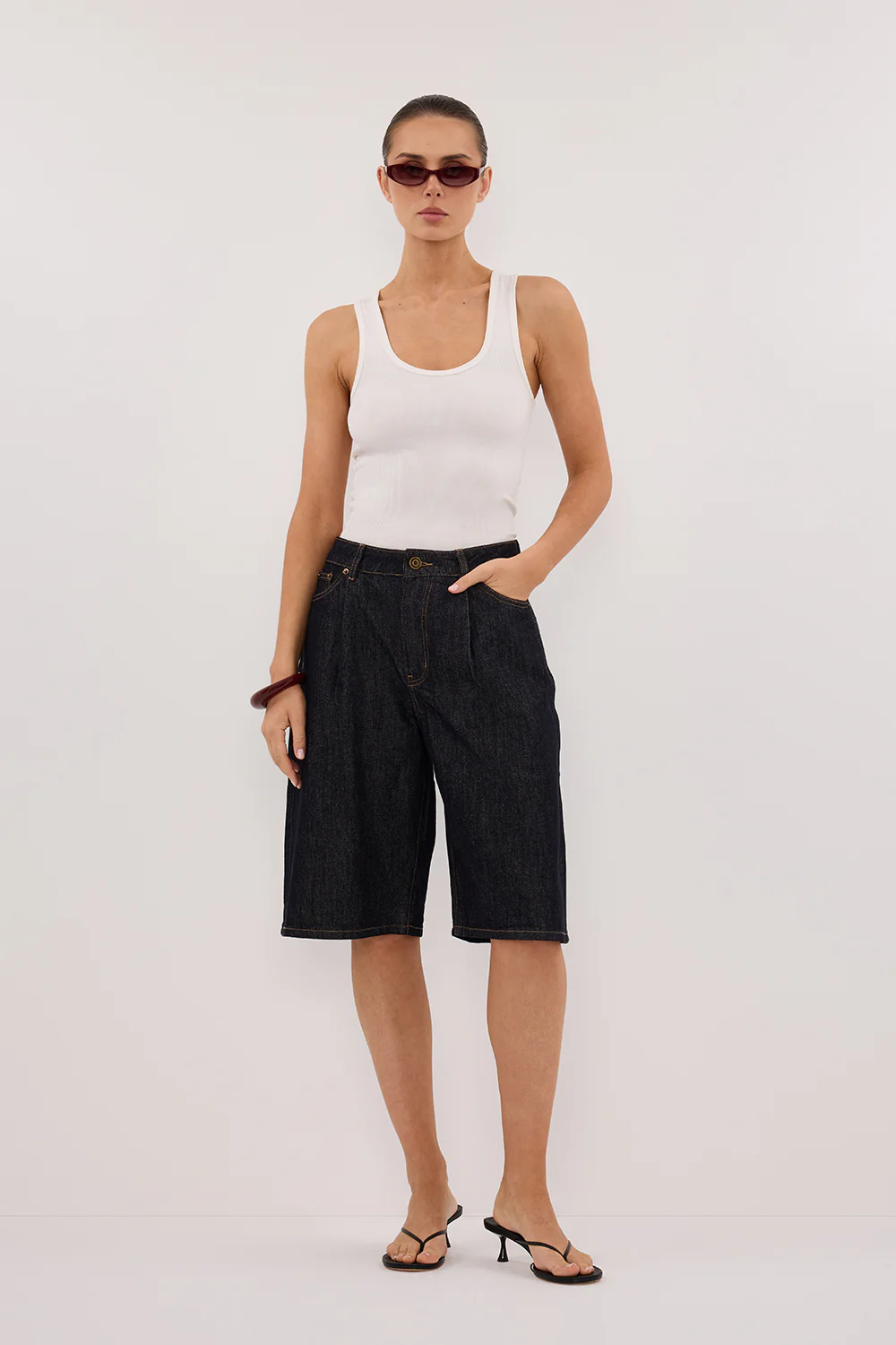 JACK RAW INDIGO DENIM BERMUDA SHORT - Gamepaces