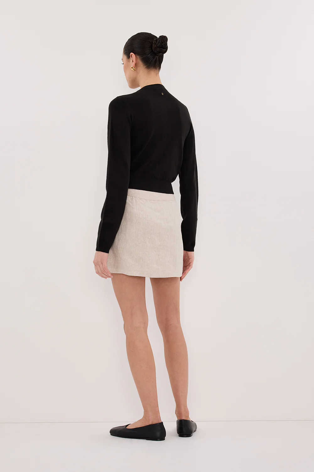 EVA NATURAL LINEN SKORT - Gamepaces