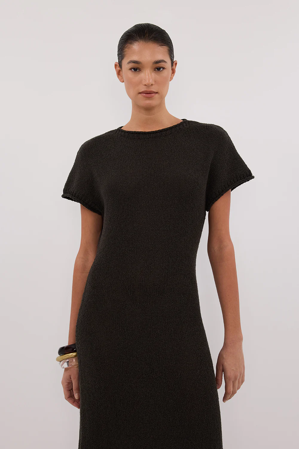 ERIN PETROL KNIT MAXI DRESS - Gamepaces