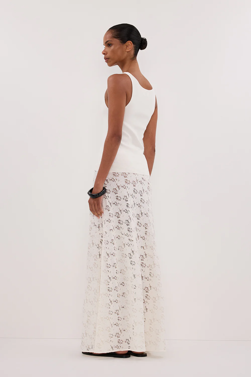 TROY WHITE KNIT TANK - Gamepaces