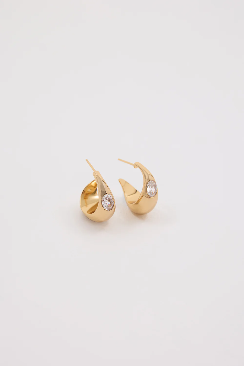 AMBER SCEATS ANSEL EARRING GOLD - Gamepaces