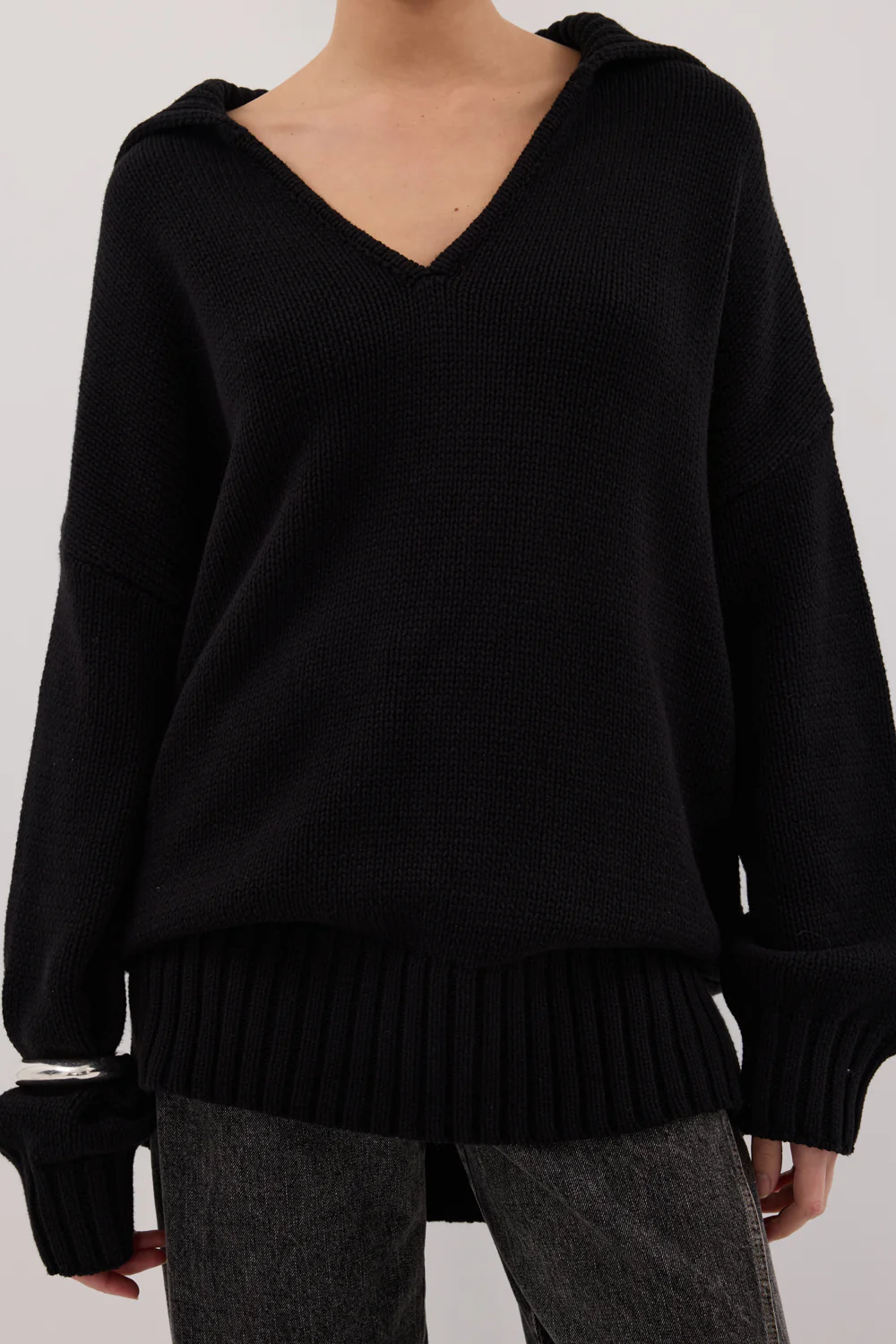 FRANKIE BLACK SAILOR JUMPER - Gamepaces