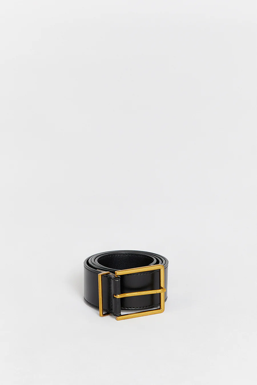 HUDSON BLACK LEATHER BELT - Gamepaces