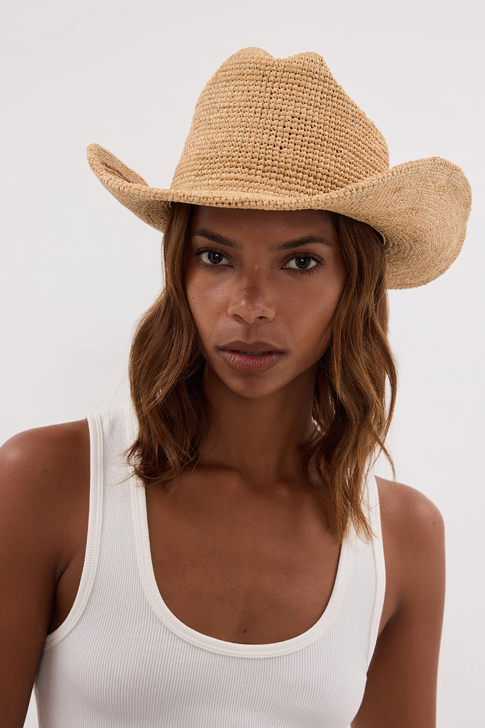 LACK OF COLOR RAFFIA COWBOY NATURAL - Gamepaces