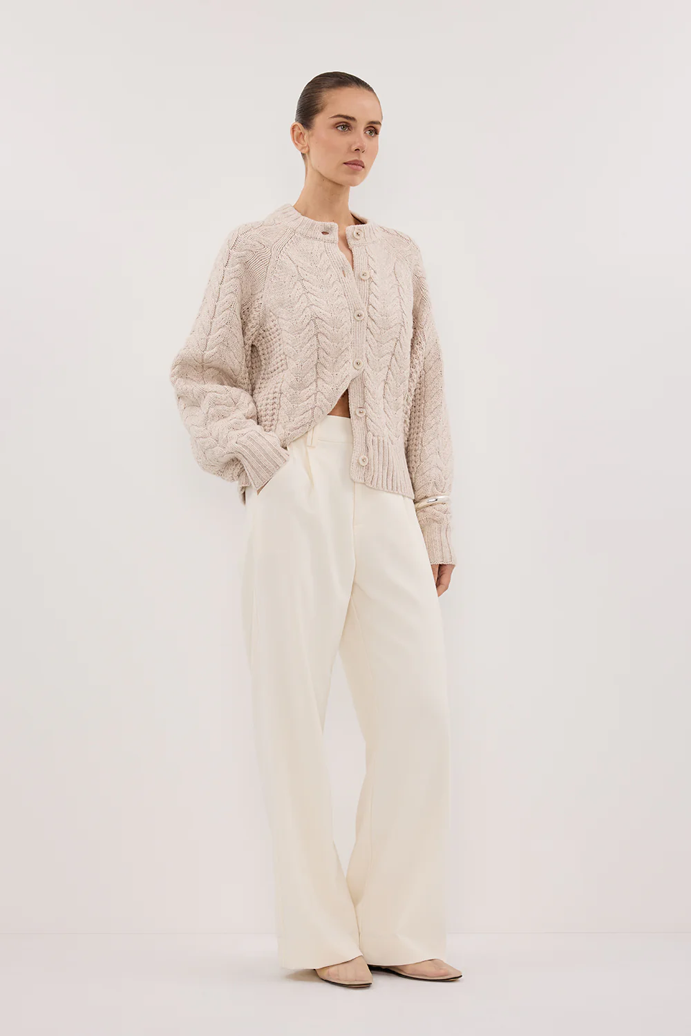 CELINE CREAM PANT - Gamepaces