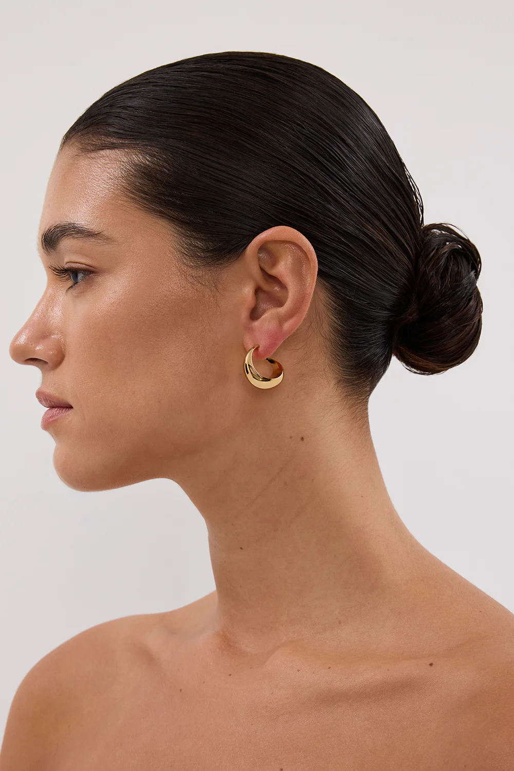 AMBER SCEATS ZANE EARRING GOLD - Gamepaces