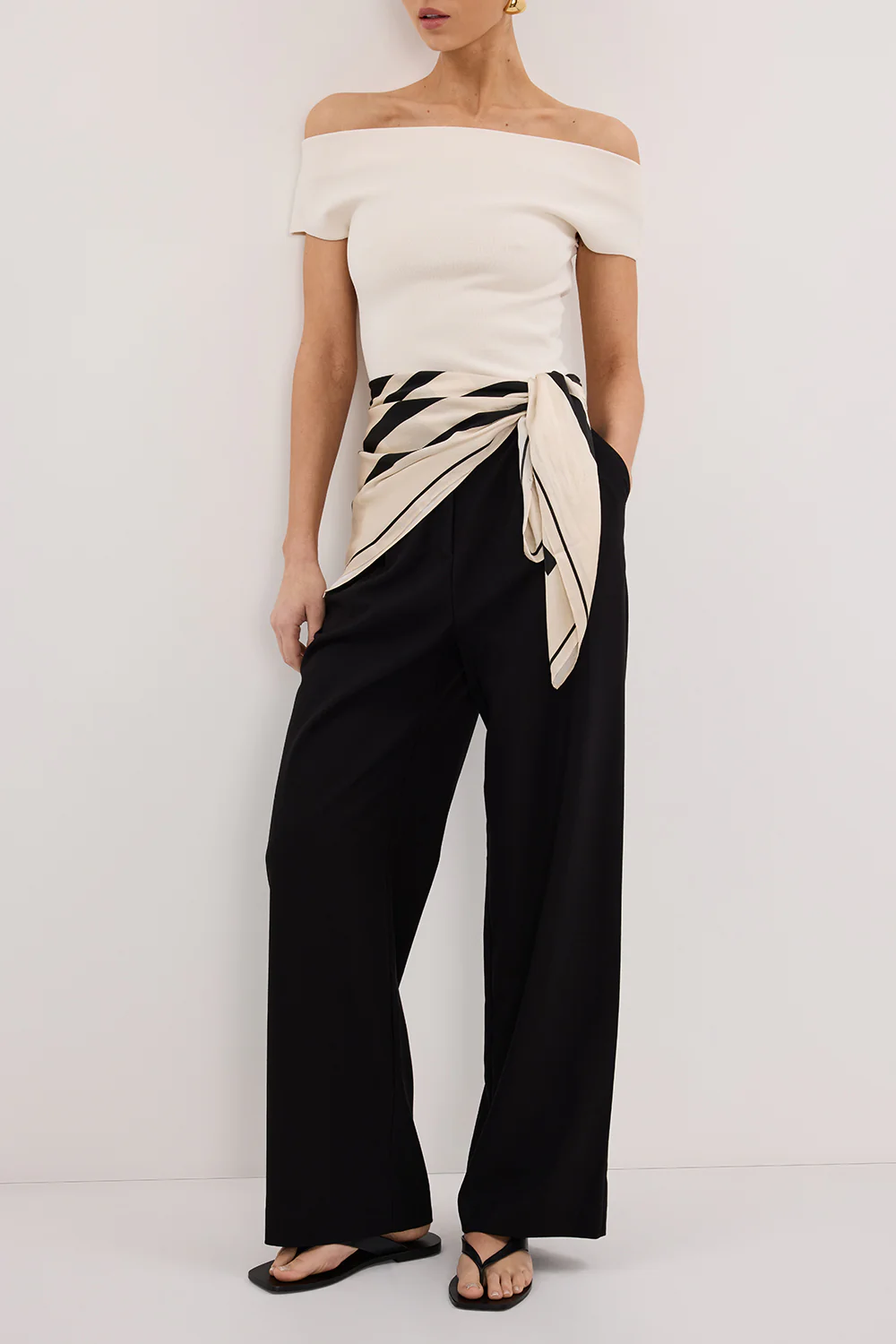 REMY BLACK TAILORED PANT - Gamepaces