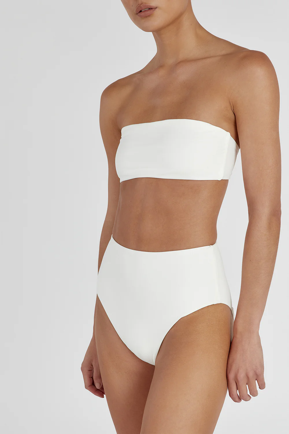 CALLIE OFF WHITE HIGH WAISTED BRIEF - Gamepaces