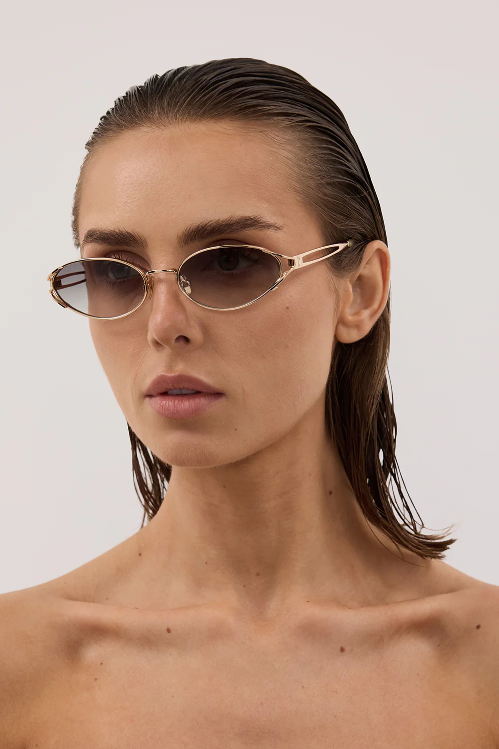 LUV LOU THE PALOMA CHARCOAL GRAD SUNGLASSES - Gamepaces