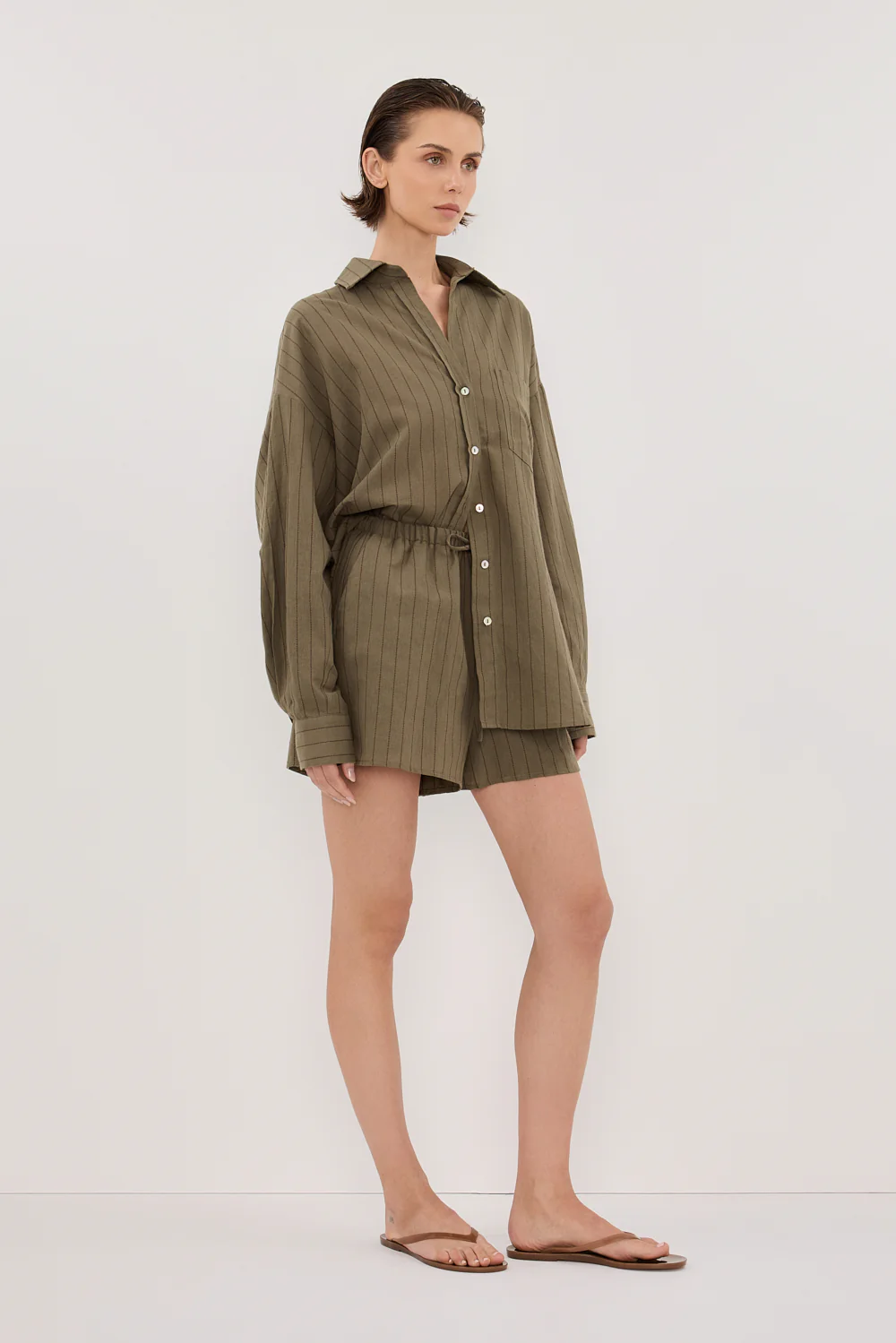 OLLIE MOSS STRIPE SHORT - Gamepaces