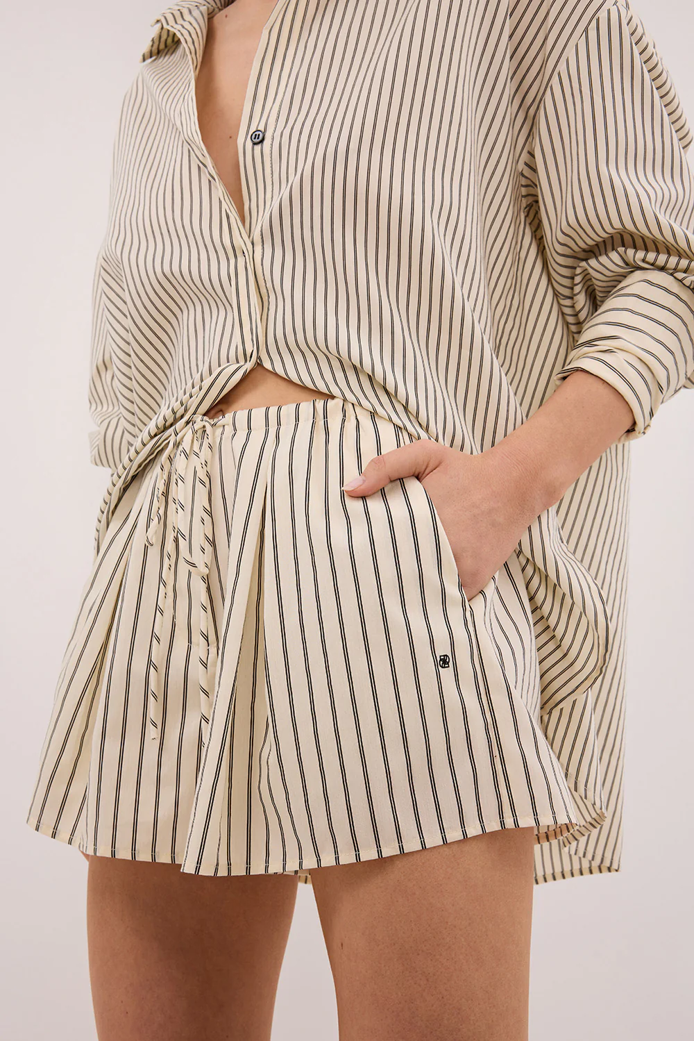 SABLE CREAM SILK BLEND SHORT - Gamepaces