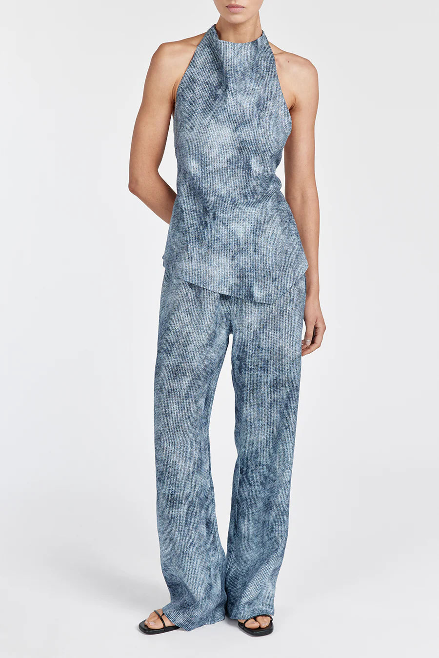 LEON LINEN DRAWSTRING  PANT - Gamepaces