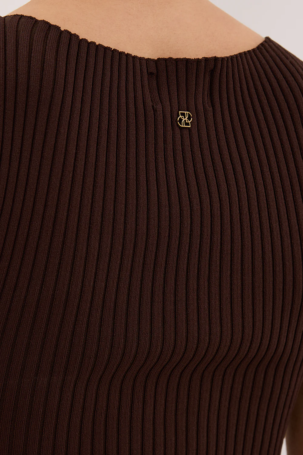 SIERRA BITTER CHOC KNIT TOP - Gamepaces