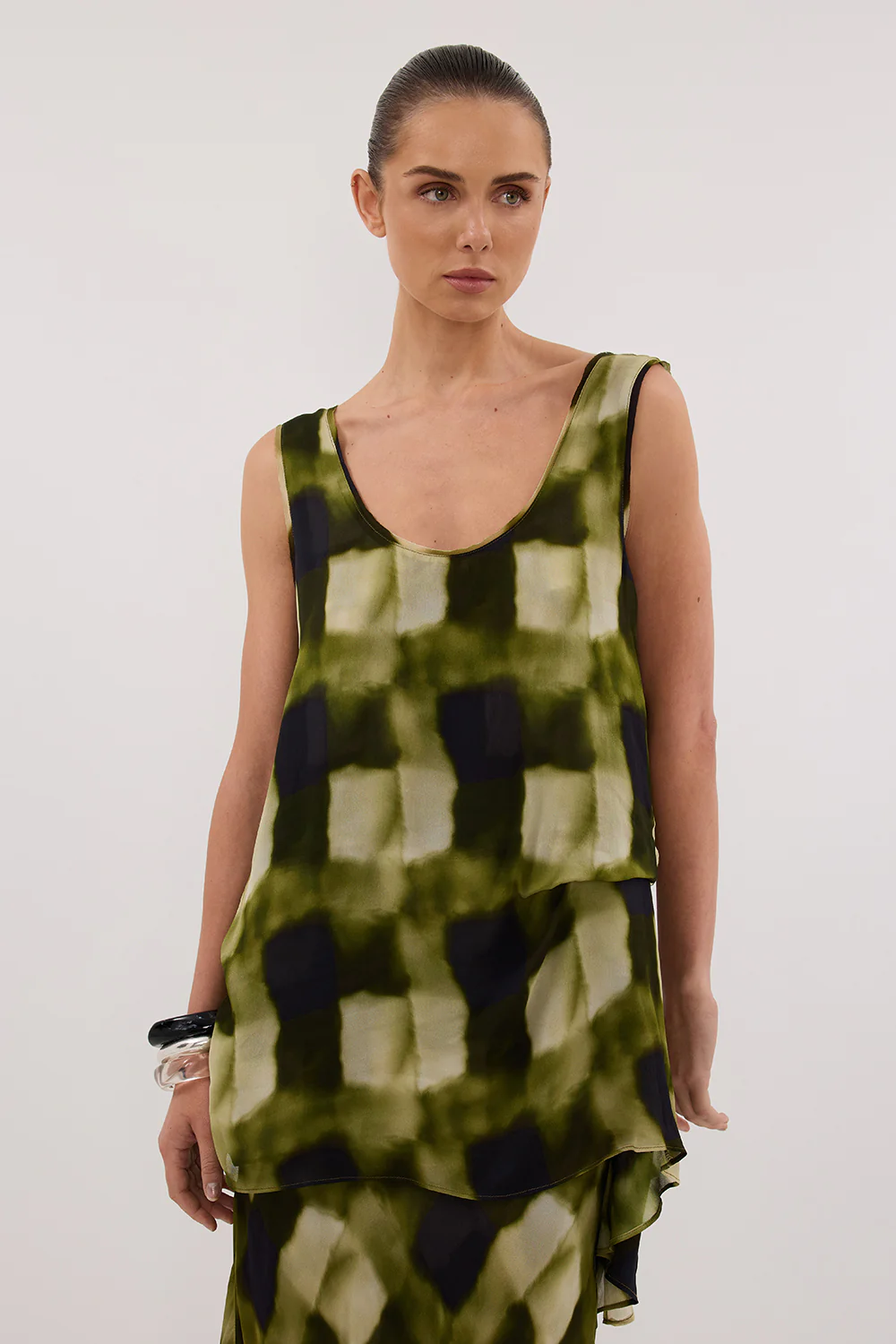 BRONX MOSS CAMI TOP - Gamepaces