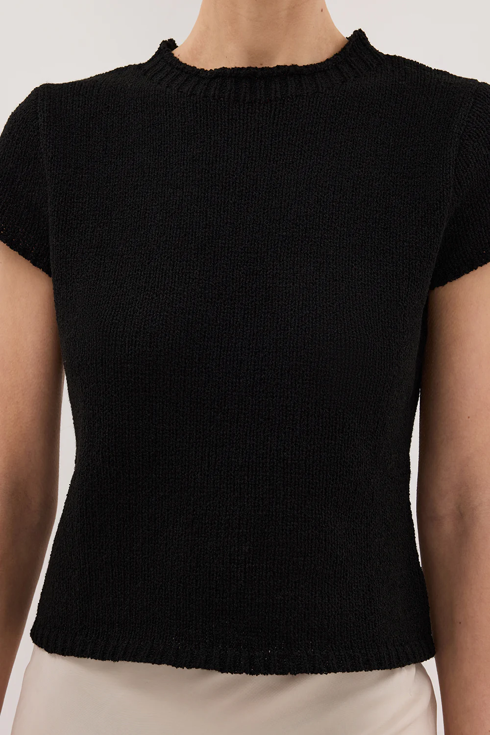LEO BLACK KNIT TOP - Gamepaces