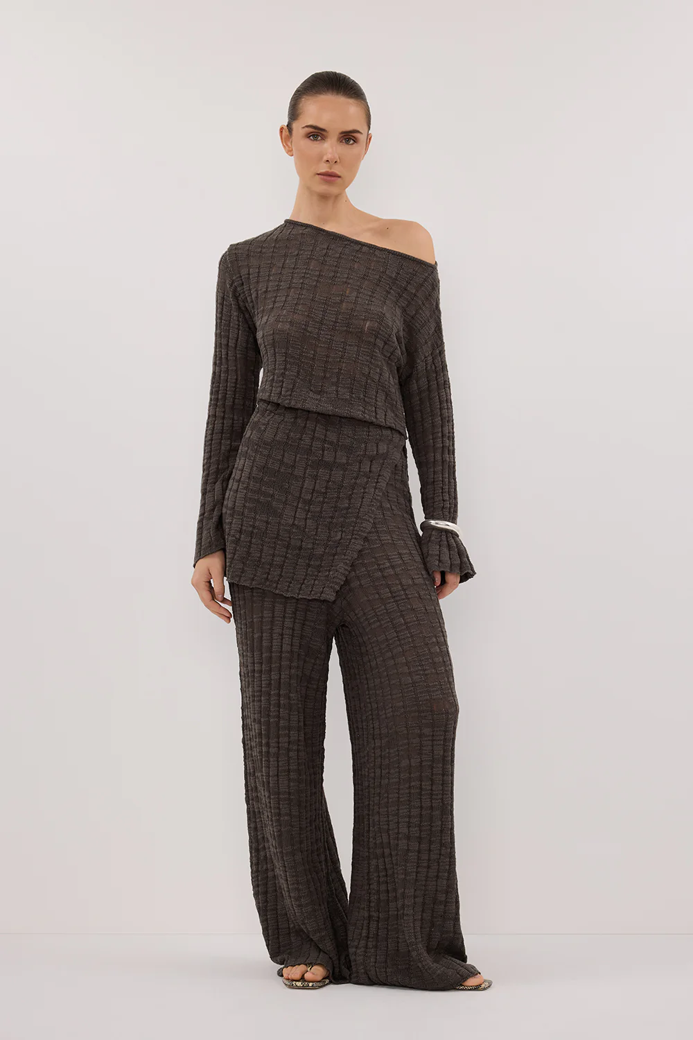 CIA PETROL LONG SLEEVE KNIT TOP - Gamepaces