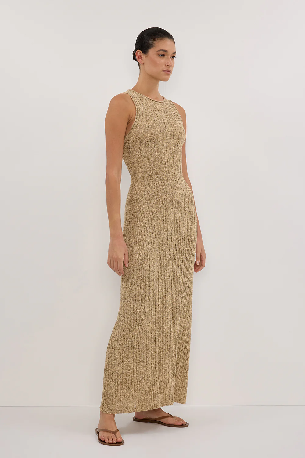 GIANNA DUNE KNIT MAXI DRESS - Gamepaces