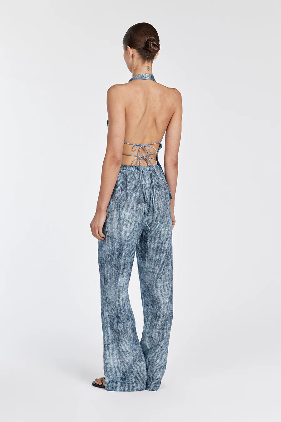 LEON LINEN DRAWSTRING  PANT - Gamepaces