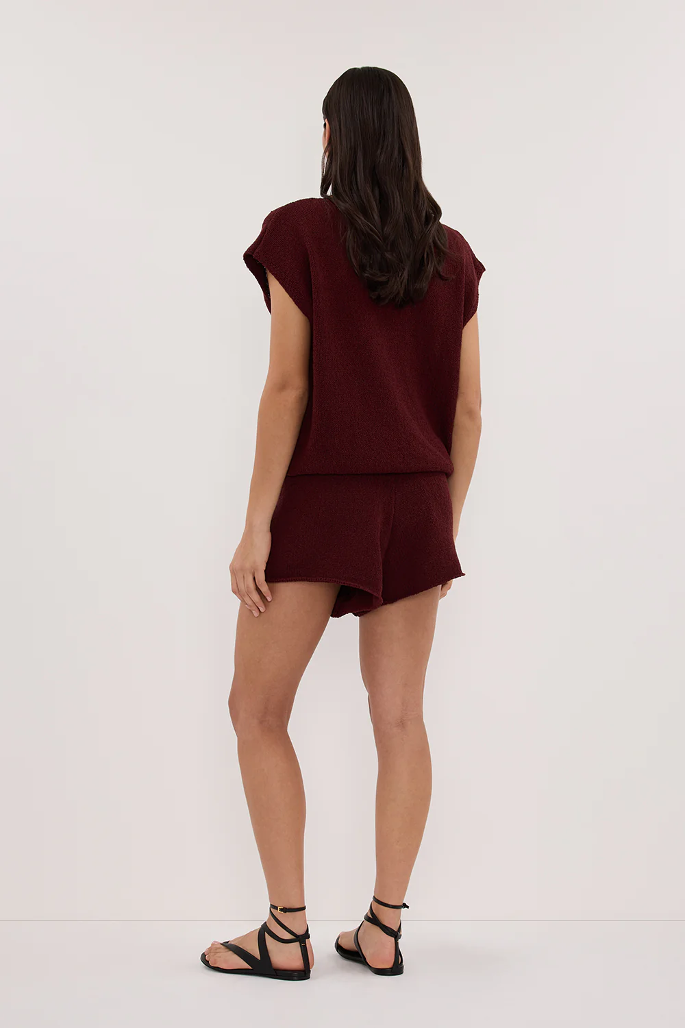 ASPEN SANGRIA KNIT TOP - Gamepaces