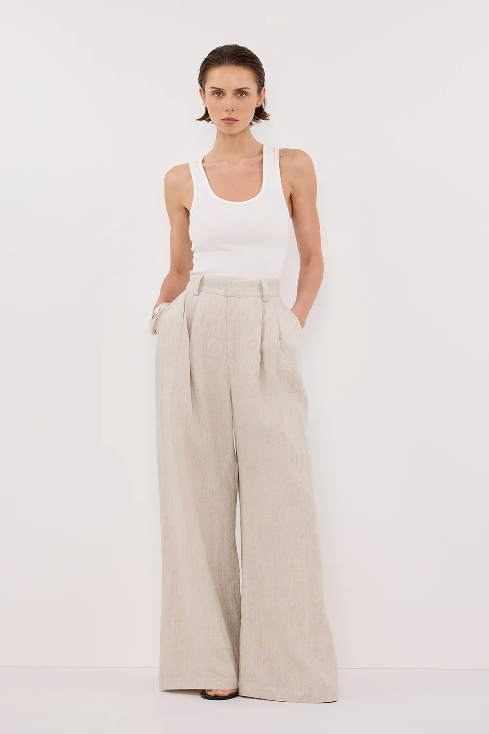 HOLDEN NATURAL LINEN PANT - Gamepaces
