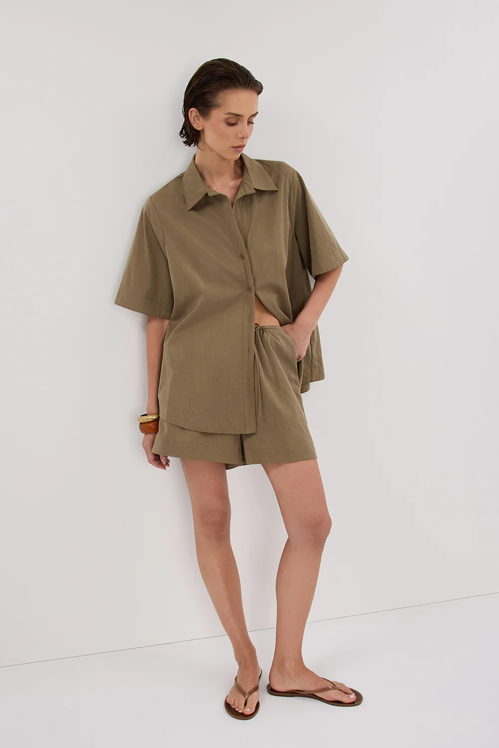 AMARA MOSS MODAL BLEND SHORT - Gamepaces