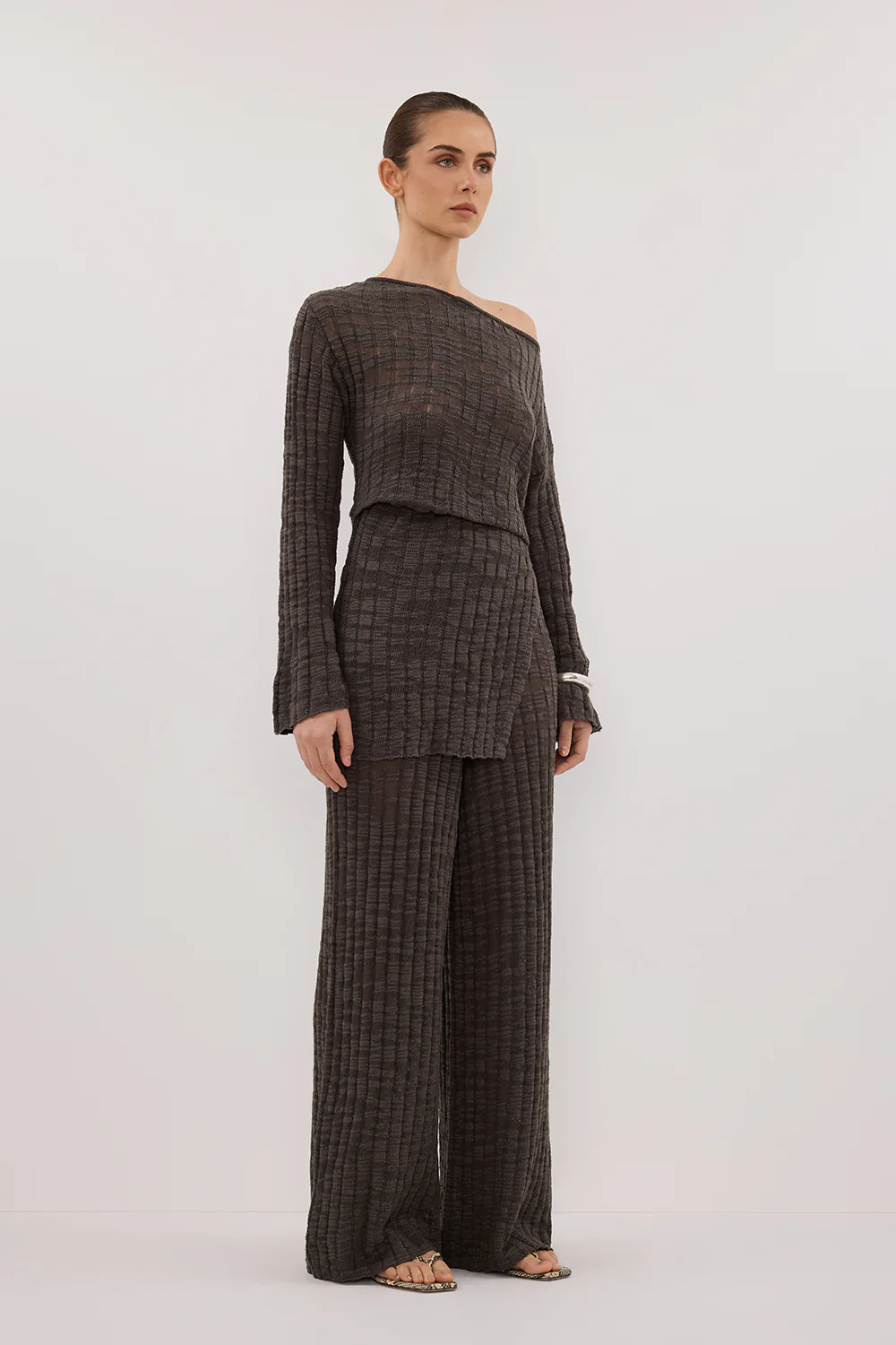 CIA PETROL LONG SLEEVE KNIT TOP - Gamepaces