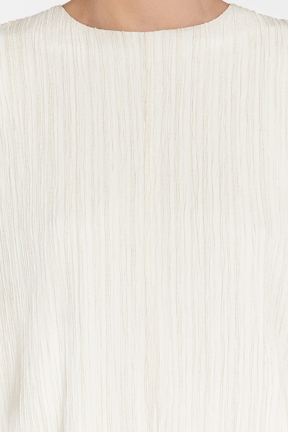 LOZ CREAM ASYM BOXY TEE - Gamepaces