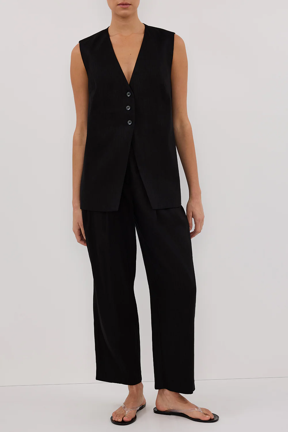 BRAX BLACK TAPERED PANT - Gamepaces