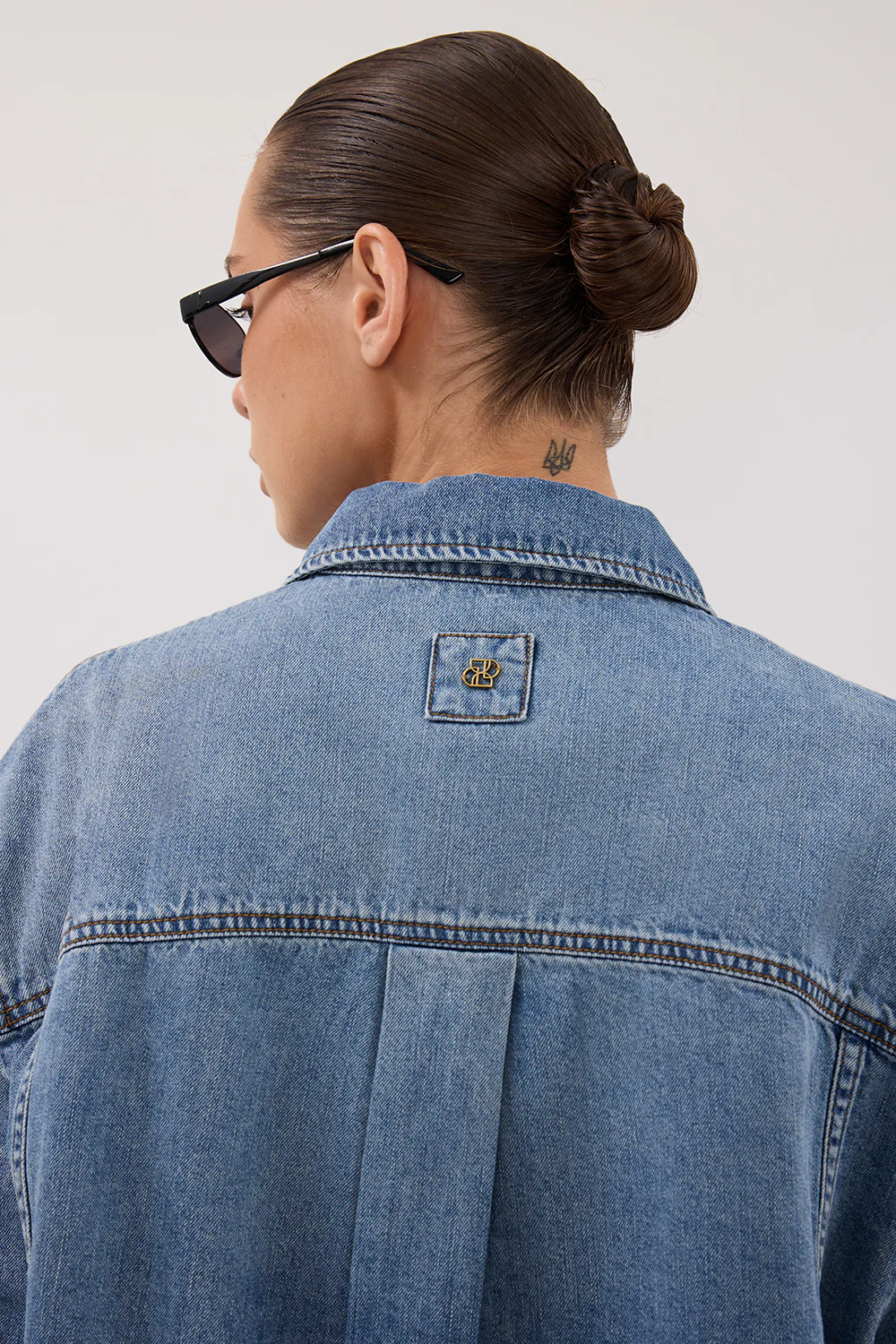 AMARA LIGHT BLUE DENIM SHIRT - Gamepaces