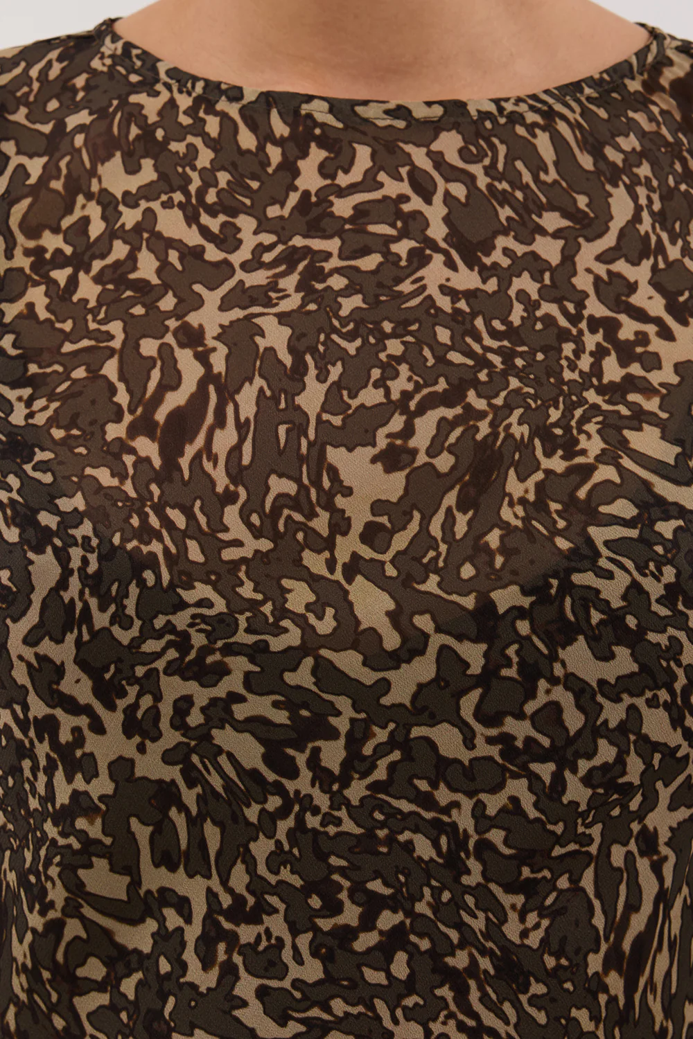 MARVILLA CHOC LONG SLEEVE MAXI DRESS - Gamepaces