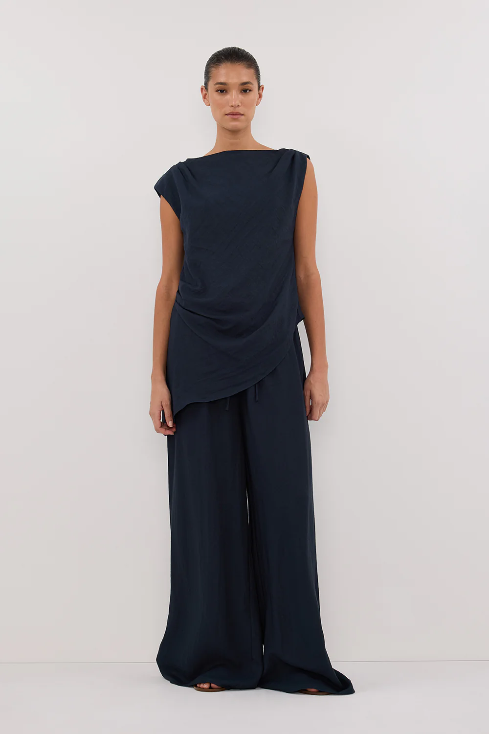 SHYLA SLATE WIDE LEG PANT - Gamepaces