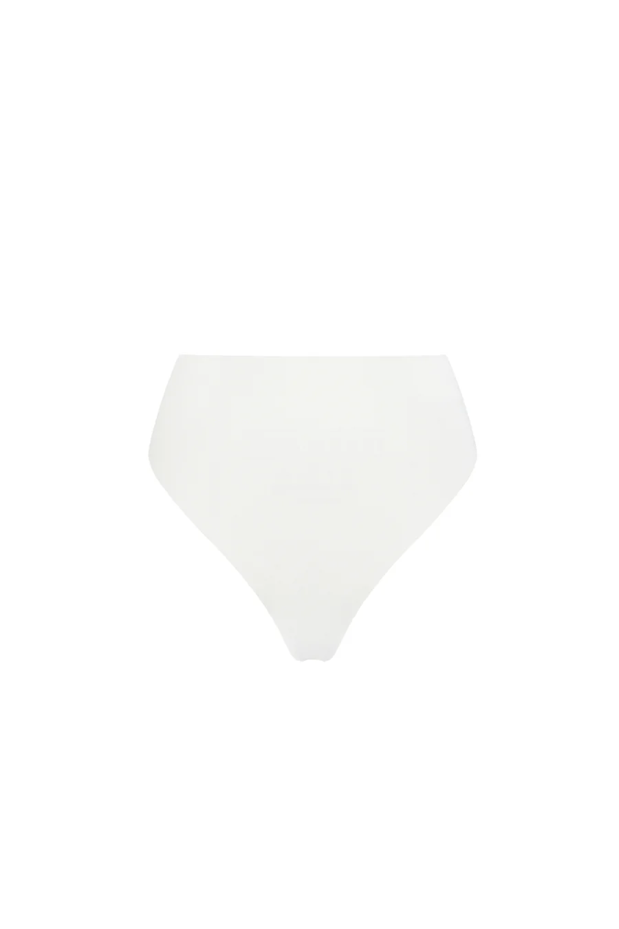 BASE OFF WHITE HIGH WAIST BRIEF - Gamepaces