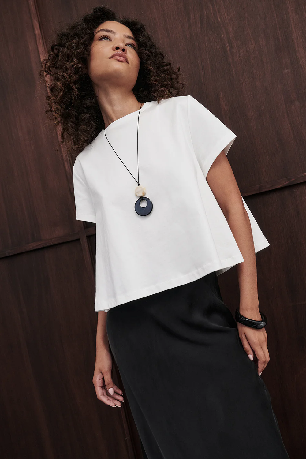 TATUM WHITE SHORT SLEEVE TEE - Gamepaces