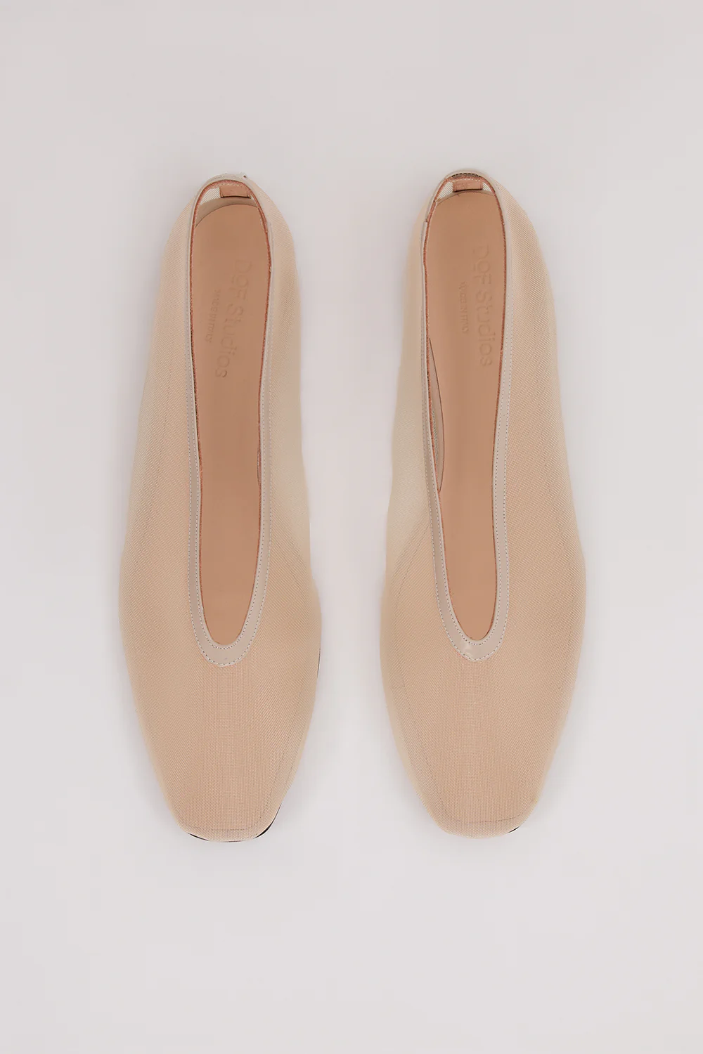 DOF STUDIOS MAISON NUDE MESH BALLET FLAT - Gamepaces