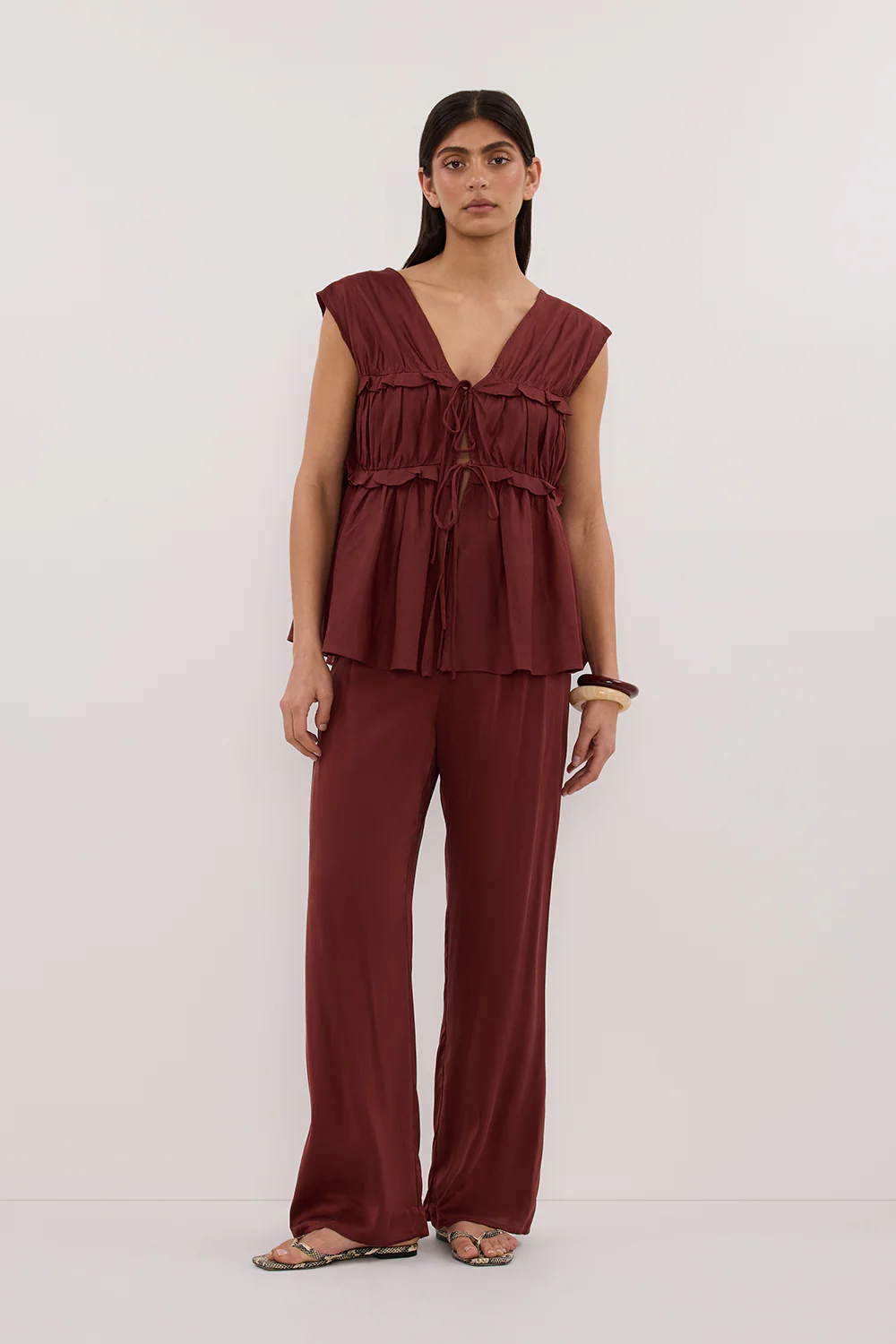 PERCY SAHARA SILK PANT - Gamepaces