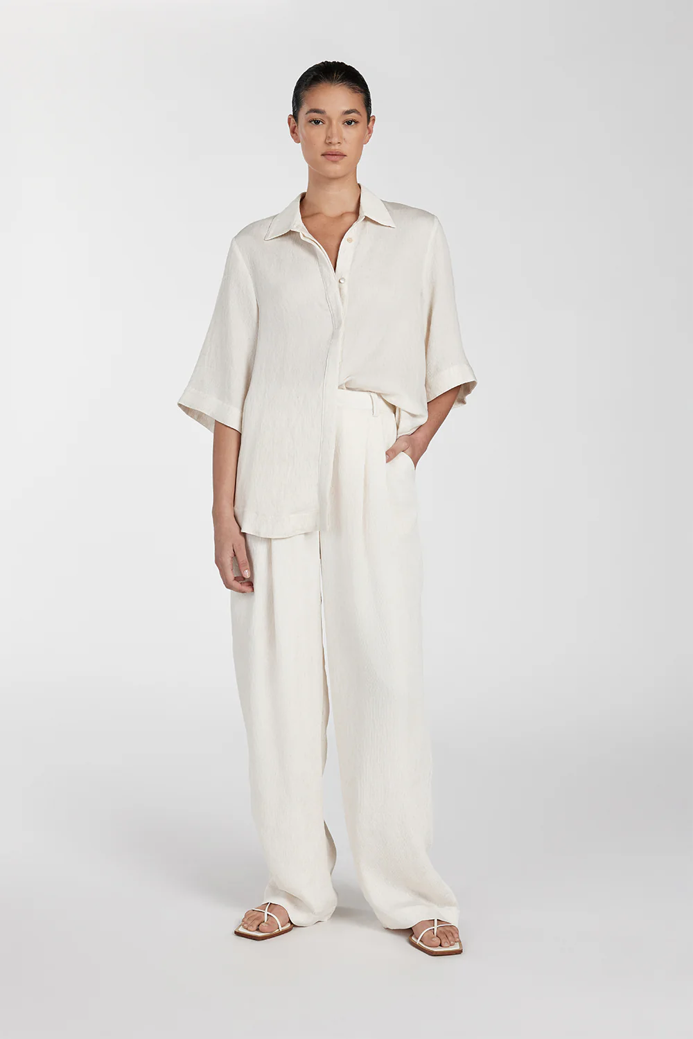 CANNE CREAM PANT - Gamepaces