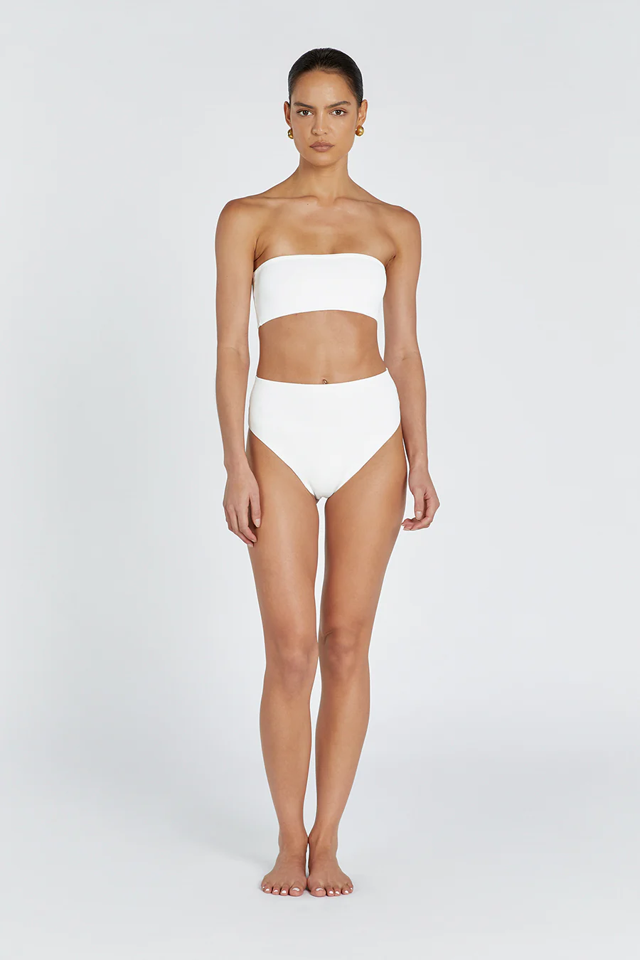 BASE OFF WHITE BANDEAU TOP - Gamepaces