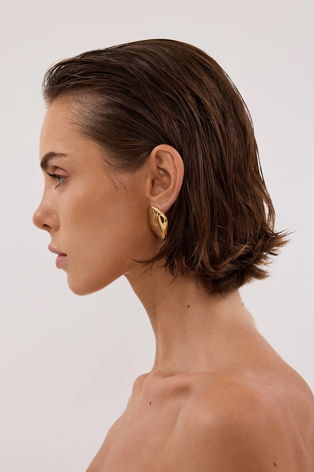 HEAVEN MAYHEM TABI EARRING GOLD - Gamepaces
