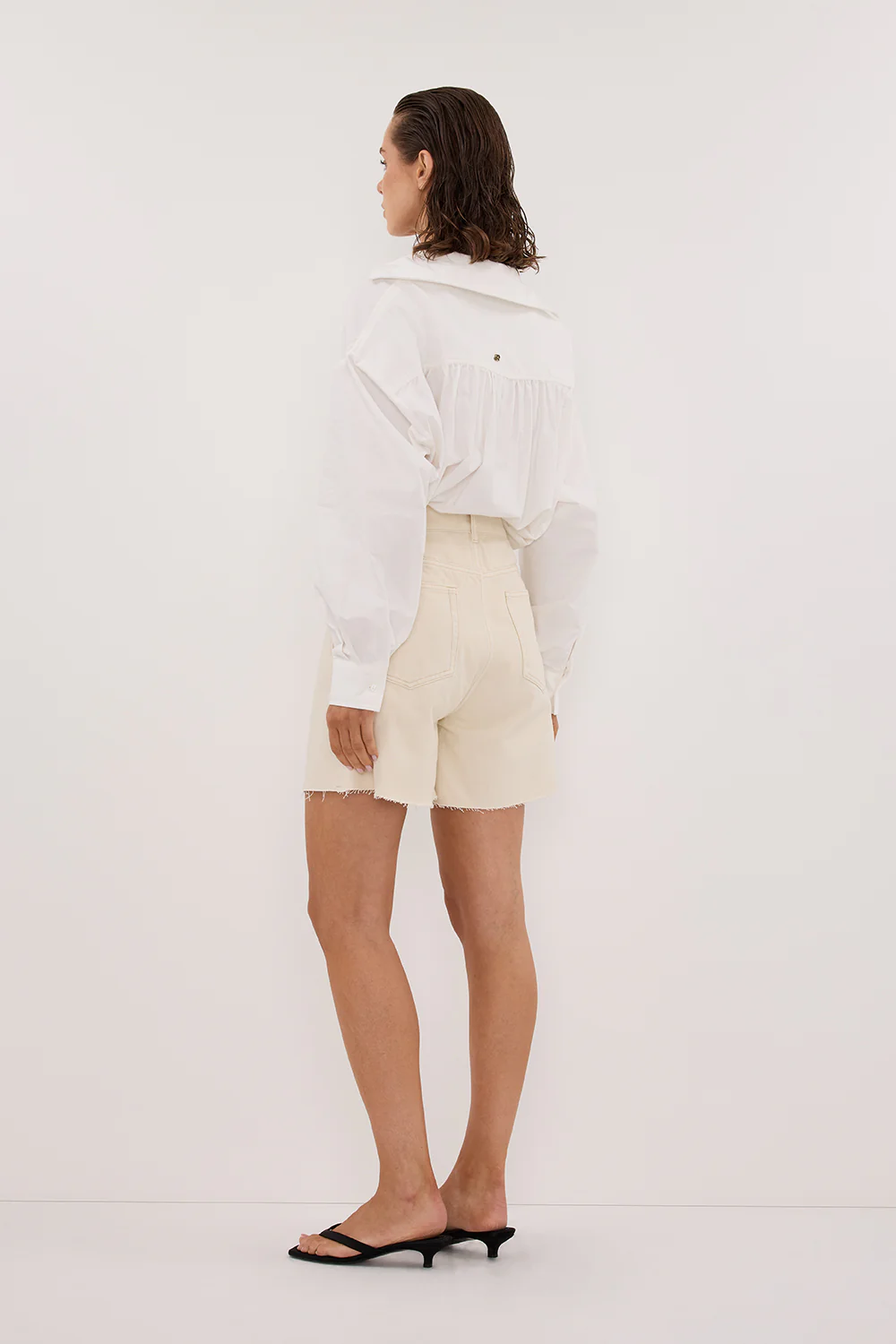 MARLEY NATURAL DENIM SHORT - Gamepaces