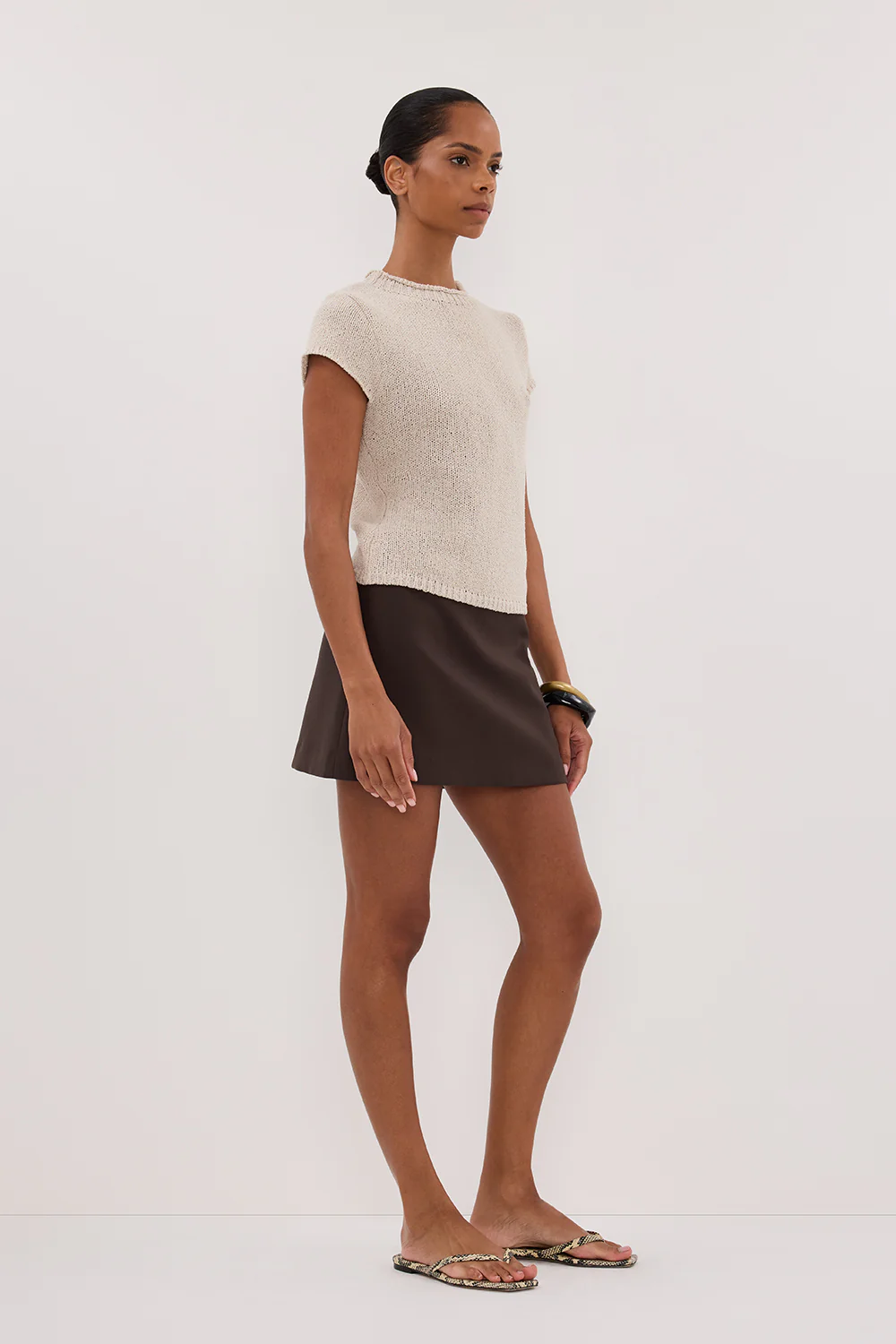 LEO CHALK KNIT TOP - Gamepaces