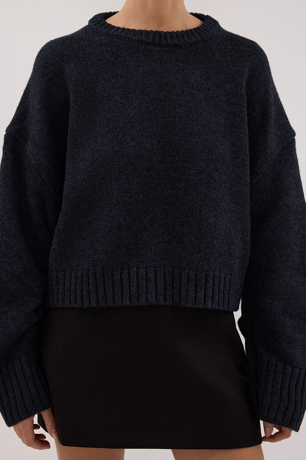 AMY INK CREW NECK KNIT JUMPER - Gamepaces