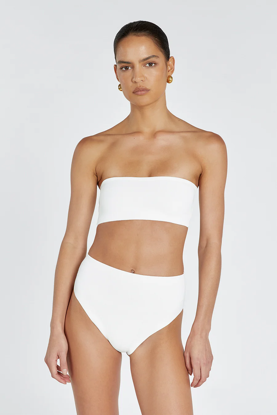 BASE OFF WHITE BANDEAU TOP - Gamepaces