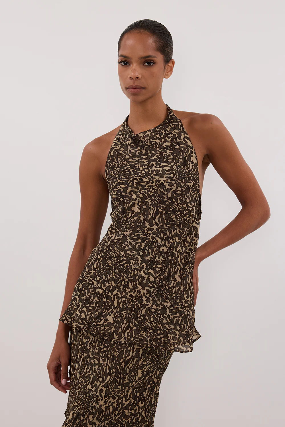 MARVILLA CHOC HALTER TOP - Gamepaces