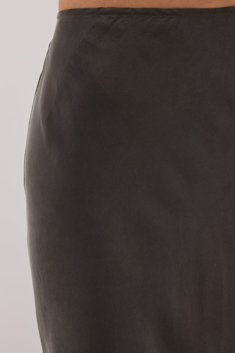 ADDISON PETROL BIAS CUPRO MAXI SKIRT - Gamepaces