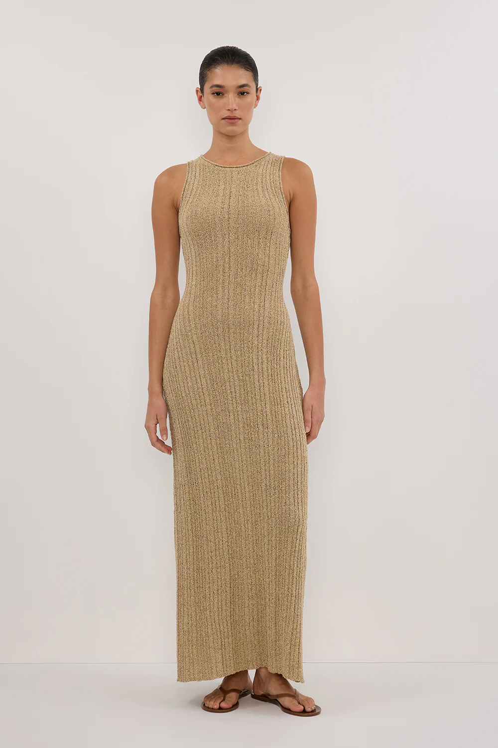 GIANNA DUNE KNIT MAXI DRESS - Gamepaces