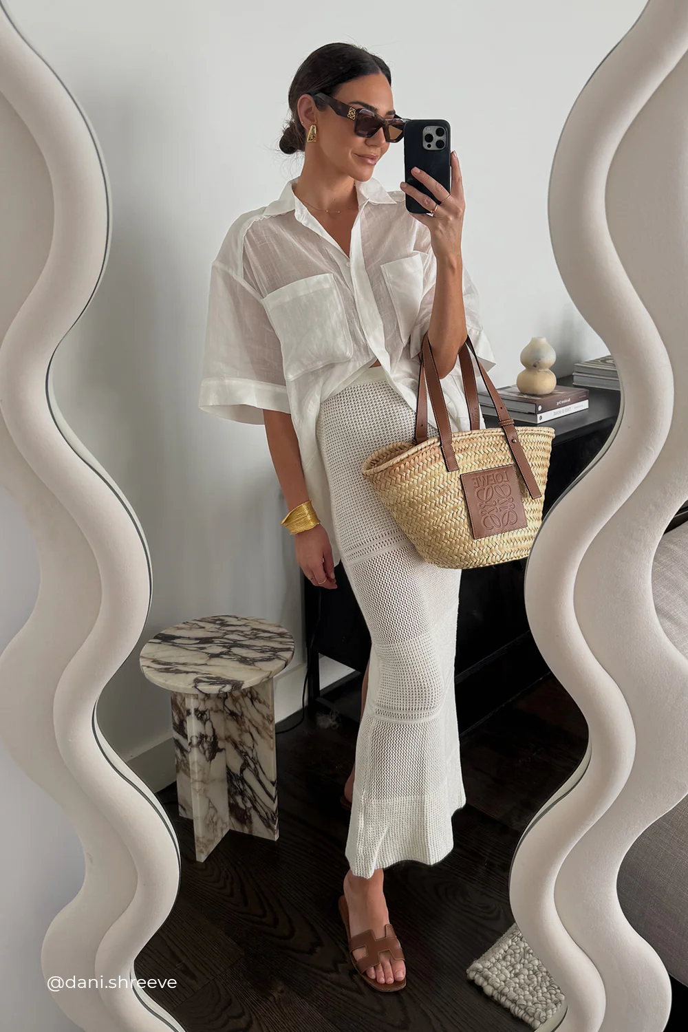 HALLIE OFF WHITE CROCHET MAXI SKIRT - Gamepaces