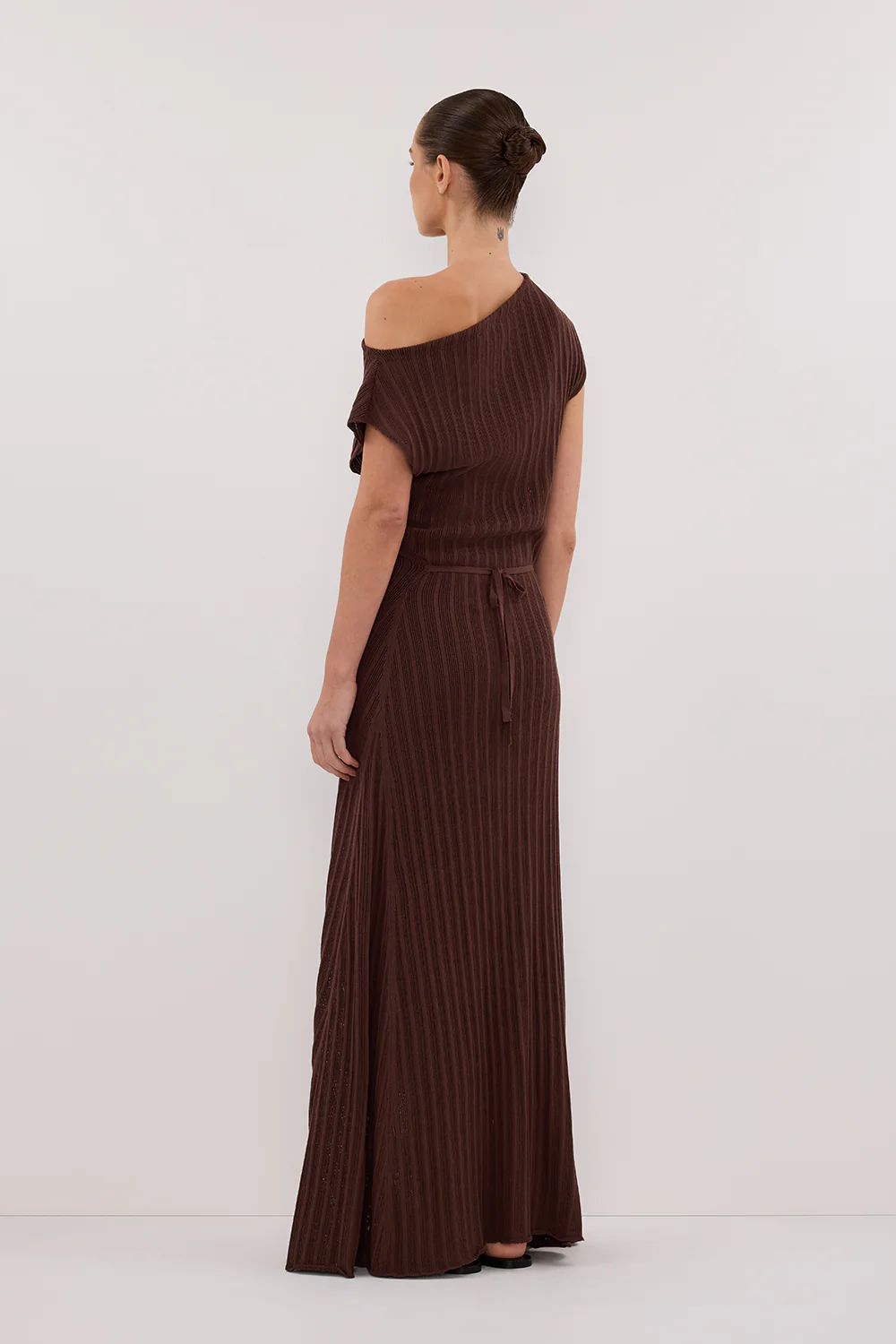 BOWIE WALNUT KNIT MAXI DRESS - Gamepaces
