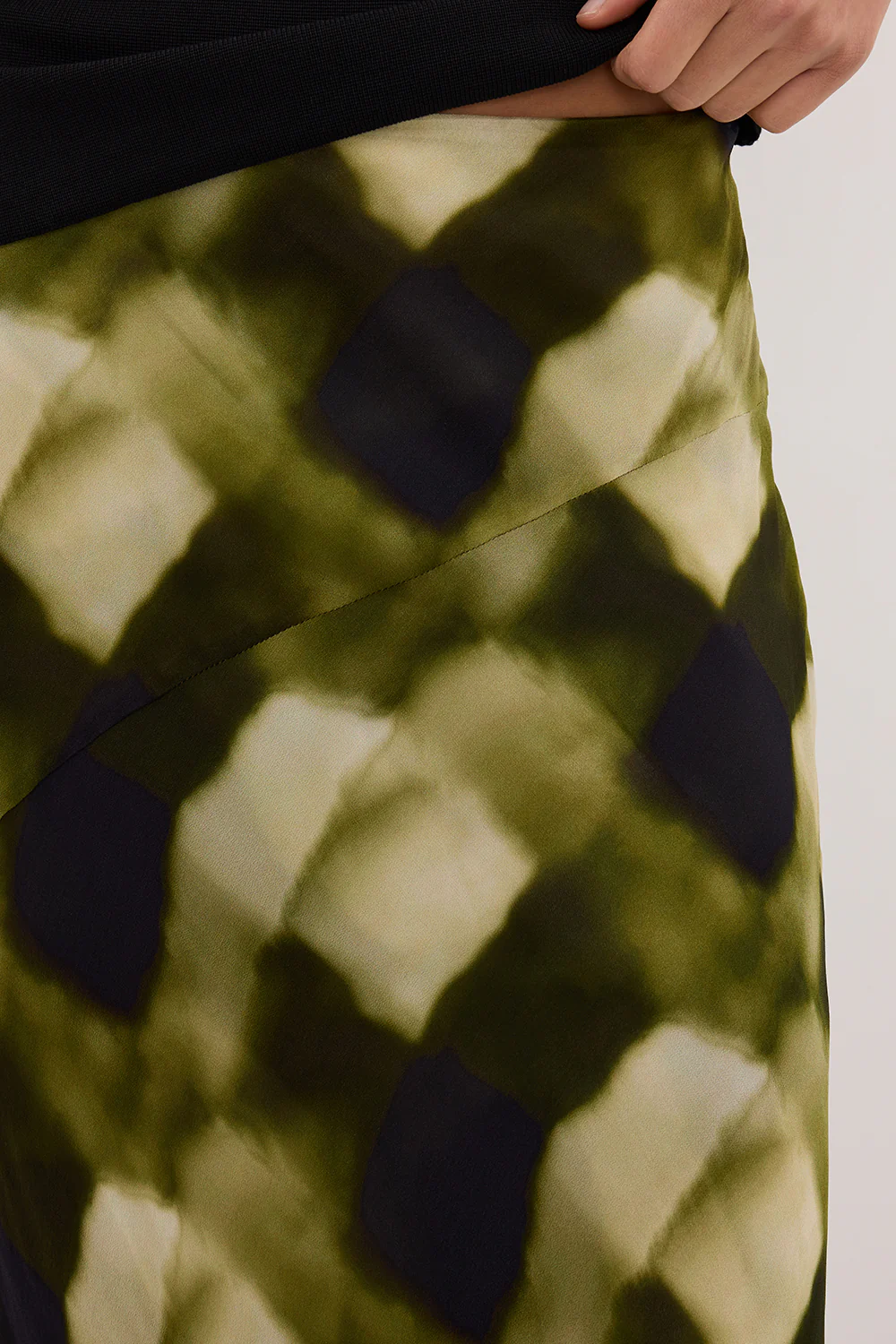 BRONX MOSS MIDI SKIRT - Gamepaces