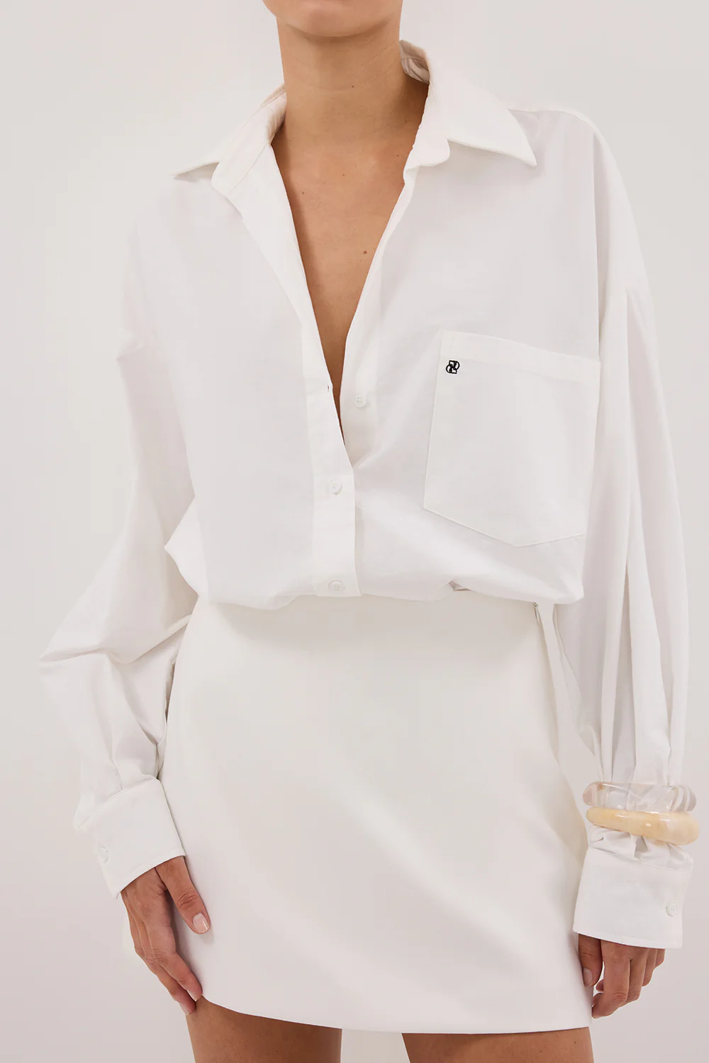 SOHO WHITE TAILORED SKORT - Gamepaces